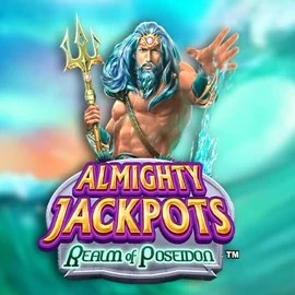 Almighty Jackpots – Realm of Poseidon slot visual from Novomatic available on majesticslots.uk