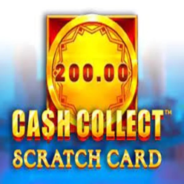 Cash Collect Scratch slot logo by Playtech at Majestic Slots Casino