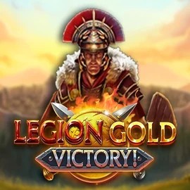 Slots logo of Legion Gold Victory! from Play'n GO at Majestic Slots Casino