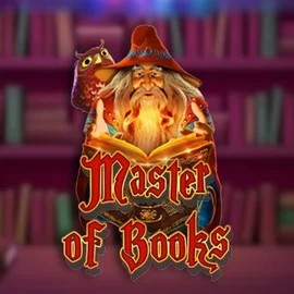 Master of Books logo by Swintt at Majestic Slots Casino
