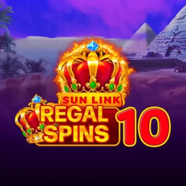 Try Regal Spins 10 slot by PatePlay on majesticslots.uk – logo image