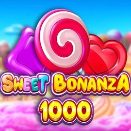 Enjoy Sweet Bonanza 1000 by Pragmatic Play – logo hosted on majesticslots.uk