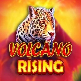 Volcano Rising logo – Slots by RubyPlay at Majestic Slots Casino